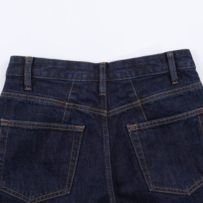 High Waisted Bucket Shaped Jeans | Tajstylo