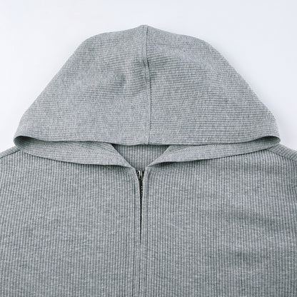 Zipper Hooded Suit for Women | Tajstylo