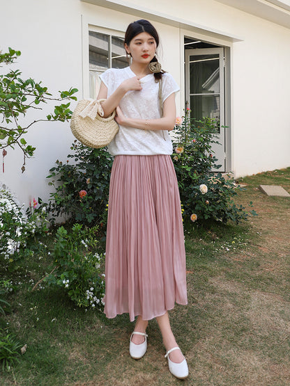 Elegant A-Line Skirt for Women | Tajstylo