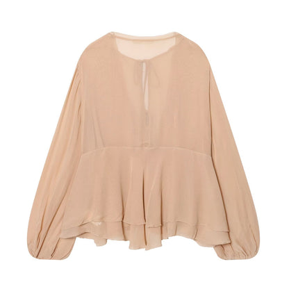 Layered Decorative Shirt | Tajstylo