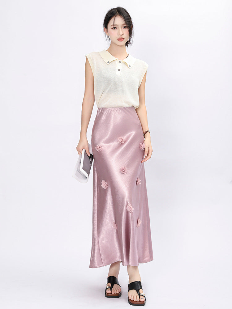 3D Floral Skirt for Women | Tajstylo