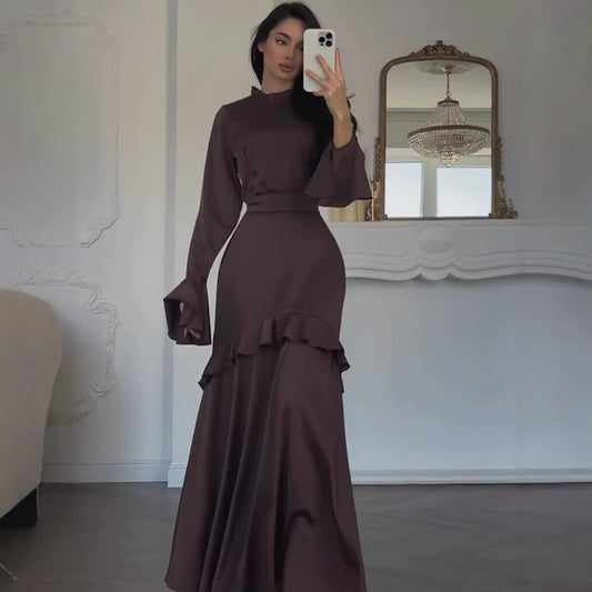 Elegant Long Sleeve Sheath Dress | Tajstylo