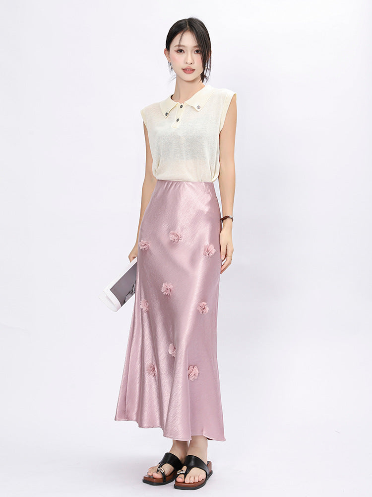 3D Floral Skirt for Women | Tajstylo