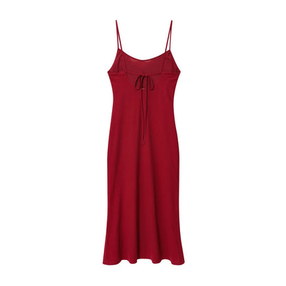 One Shoulder Sleeveless Midi Dress | Tajstylo