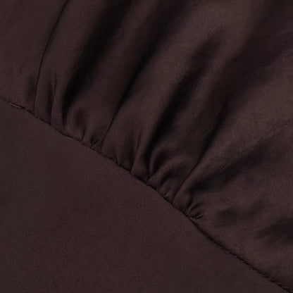 Elegant Silk Flute Dress | Tajstylo