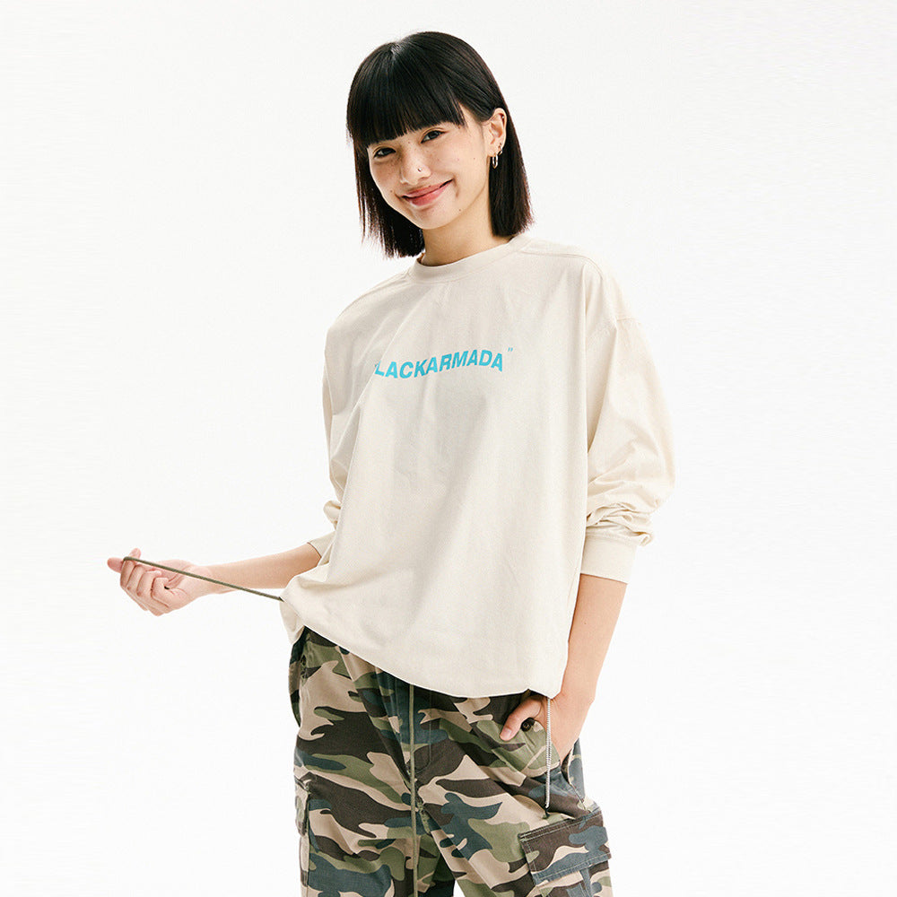 Landscape Oil Painting Printed Long Sleeve Shirt | Tajstylo