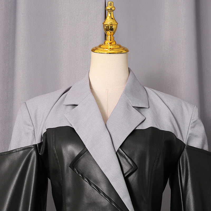 Collage Suit Jacket for Women | Tajstylo