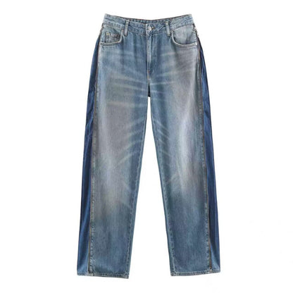 Mid Waist Zipper Jeans for Women | Tajstylo