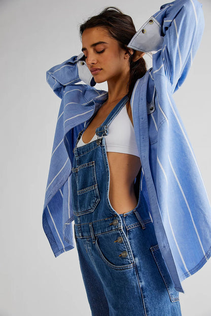 Strap Denim Pants for Women | Tajstylo