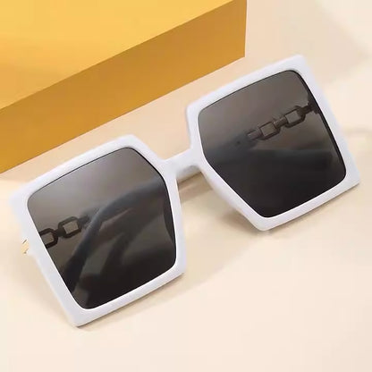 Woman wearing Sporty Sunglasses for Women in outdoor setting