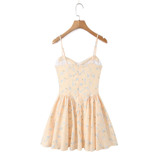 V-Neck Sleeveless Dress | Tajstylo