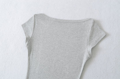 Elegant Short Sleeve Top for Women | Tajstylo