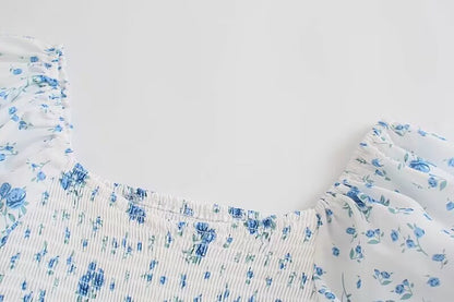Chic Printed Long Dress | Tajstylo