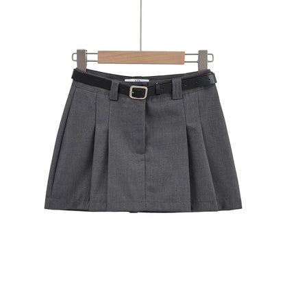 Pleated Short Skirt | Tajstylo