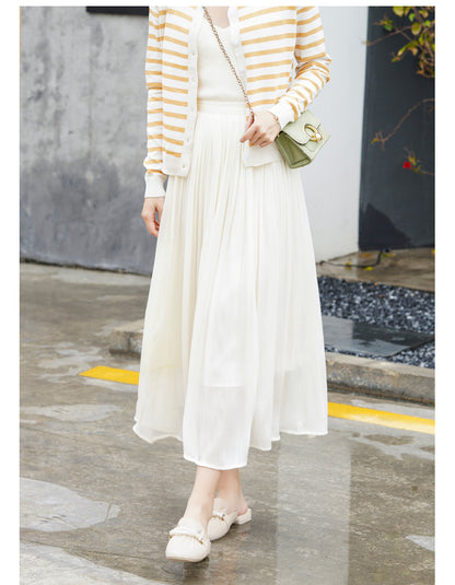 Elegant A-Line Skirt for Women | Tajstylo