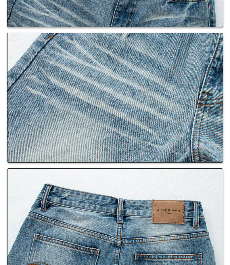 Heavyweight Selvedge Denim Pants | Tajstylo