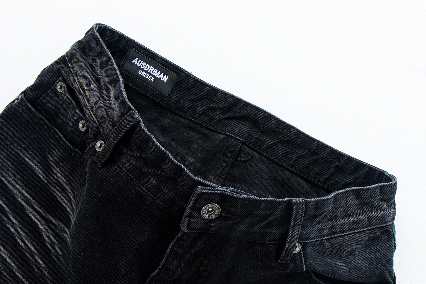 Distressed Cat Whisker Straight Leg Jeans | Tajstylo