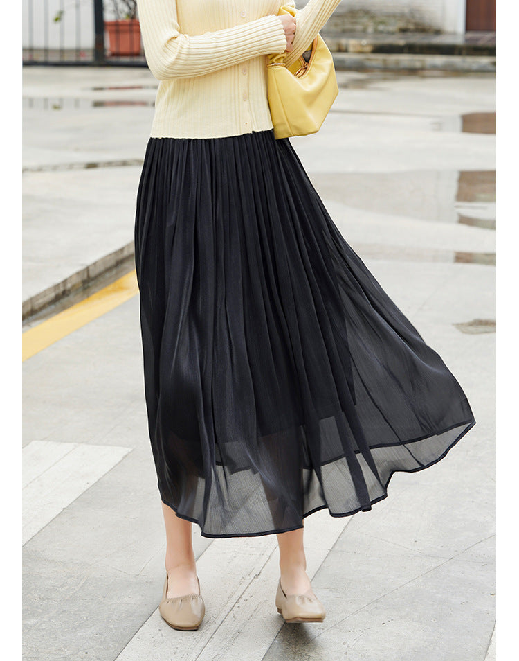 Elegant A-Line Skirt for Women | Tajstylo
