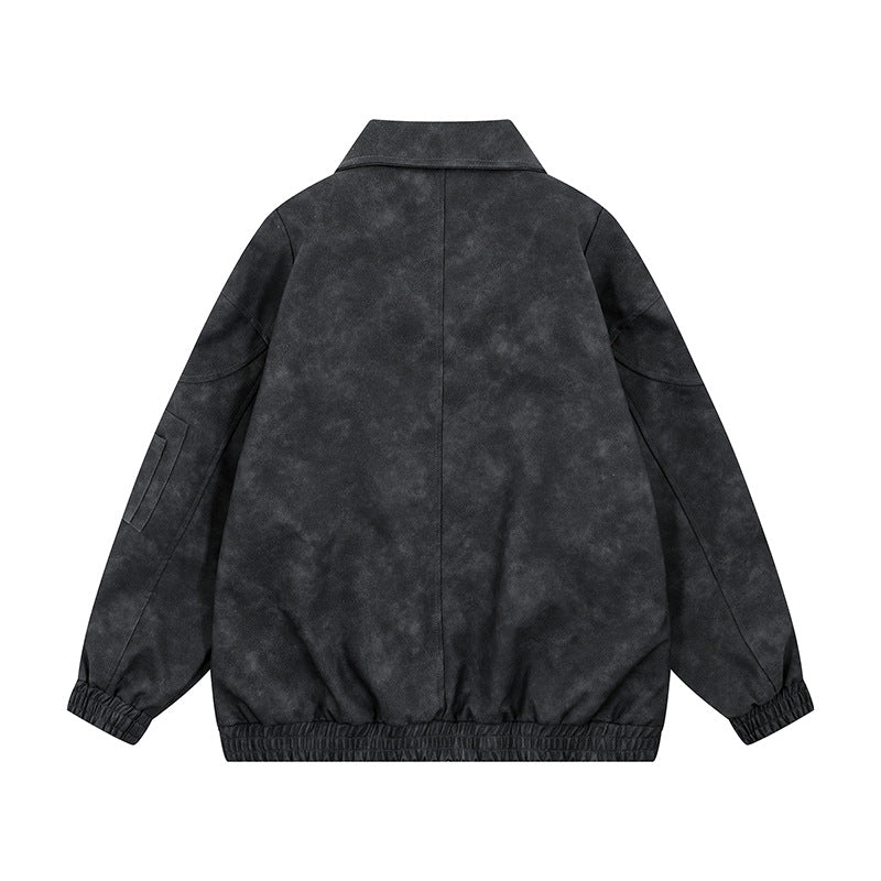 Suede Collar Jacket for Women | Tajstylo
