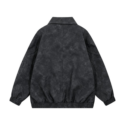 Suede Collar Jacket for Women | Tajstylo