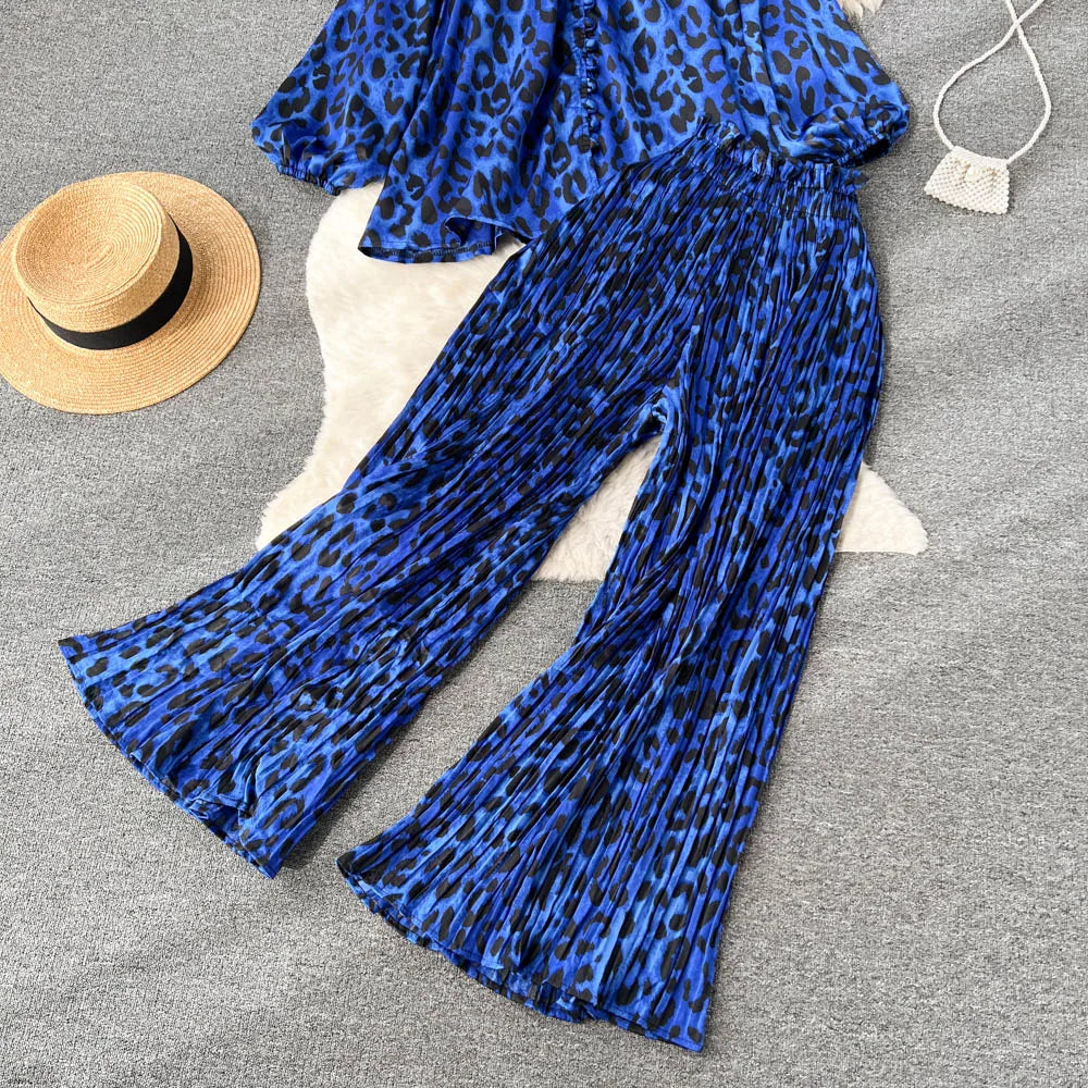Chic Two Piece Set Top and Pants | Tajstylo