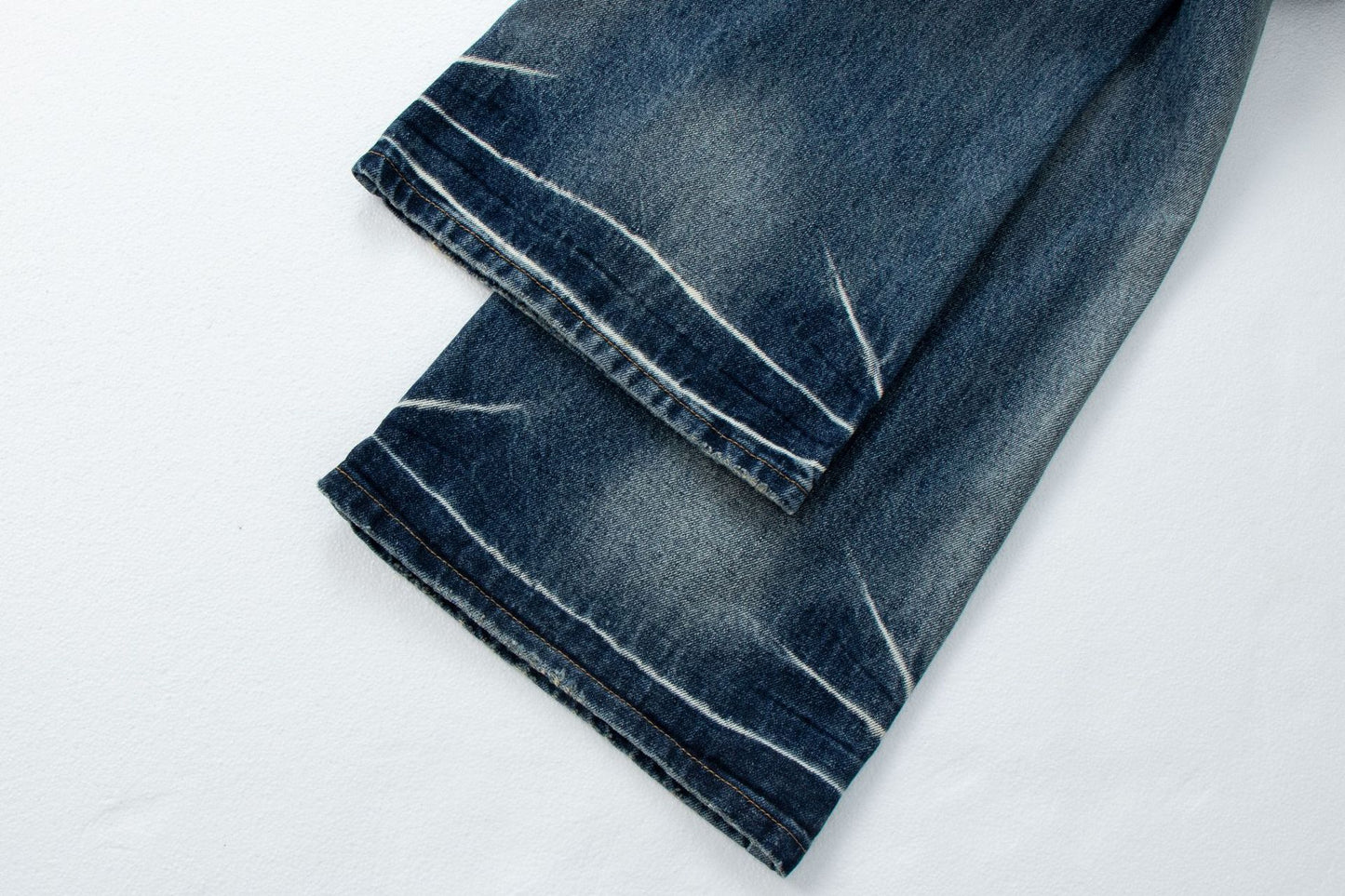 Vintage Blue Loose Straight Leg Jeans | Tajstylo
