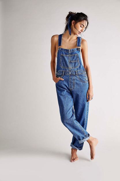 Strap Denim Pants for Women | Tajstylo