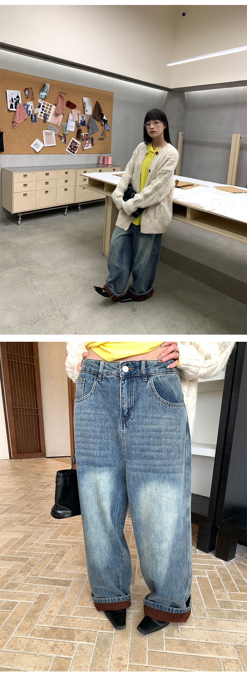 High Waisted Wide Leg Jeans | Tajstylo