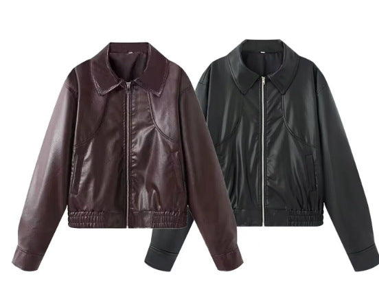 Casual Suede Jacket | Tajstylo