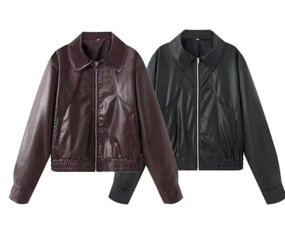 Casual Suede Jacket | Tajstylo