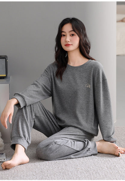 Warm Brushed Sleepwear Set | Tajstylo