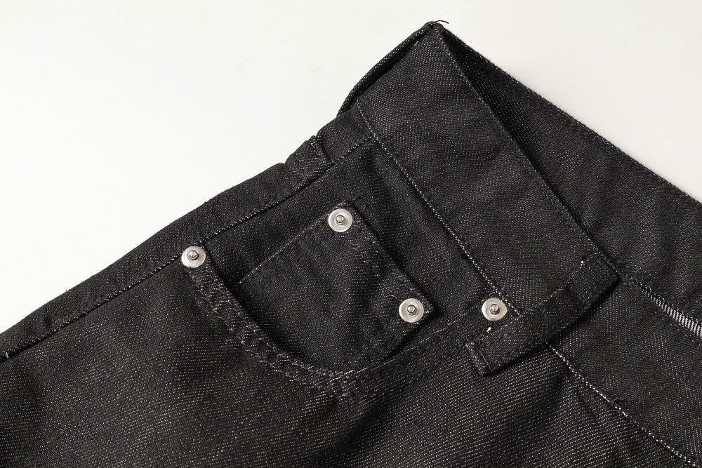 Women's Wide Leg Patchwork Jeans | Tajstylo