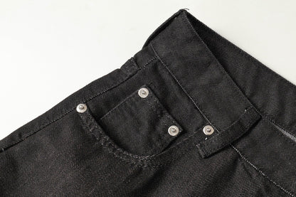 Women's Wide Leg Patchwork Jeans | Tajstylo