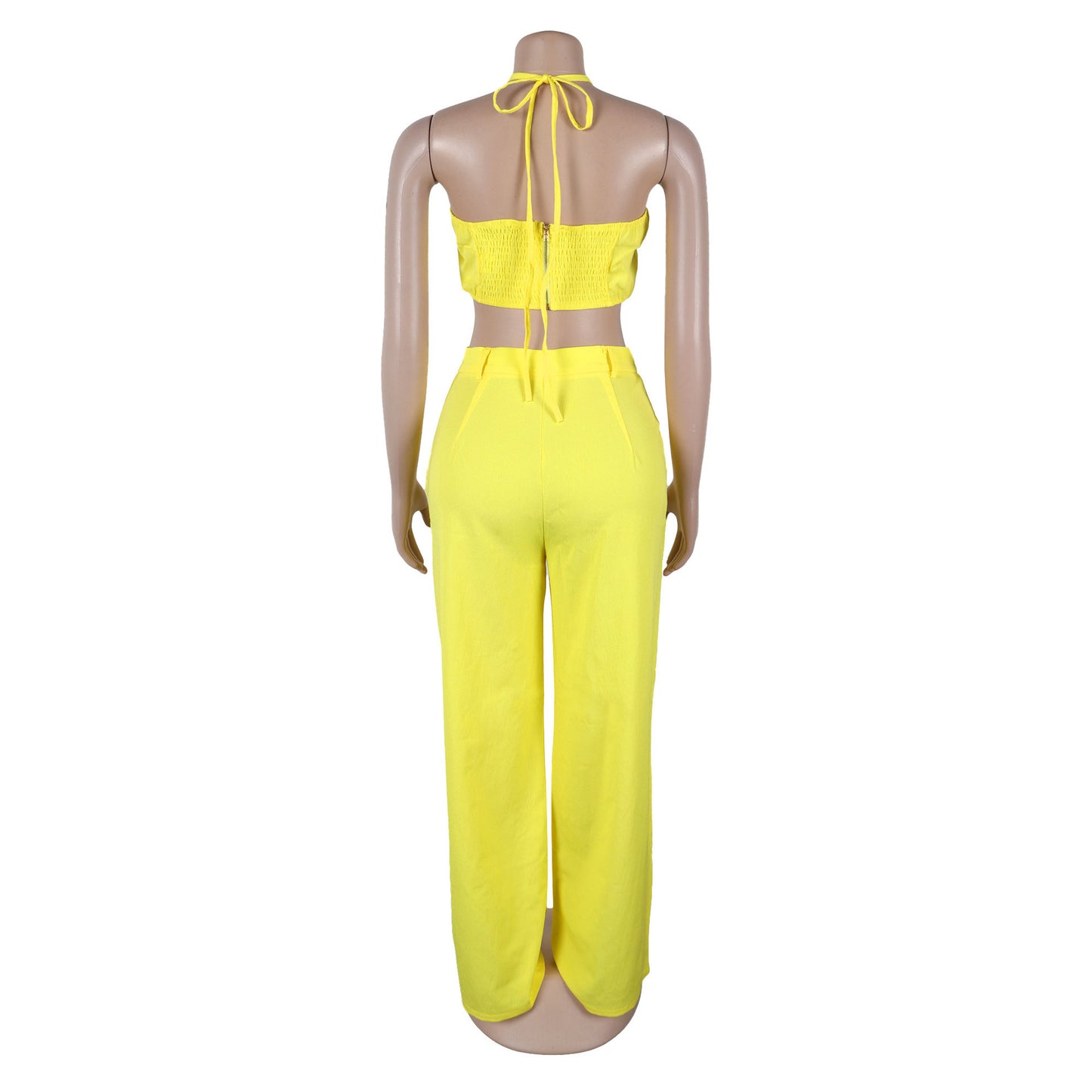 Flattering Ripped Fitted Two-Piece Nightclub Outfit | Tajstylo