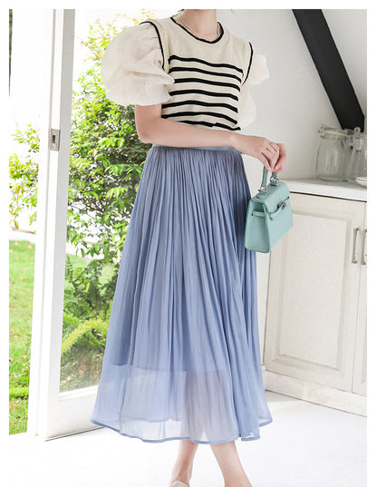 Elegant A-Line Skirt for Women | Tajstylo