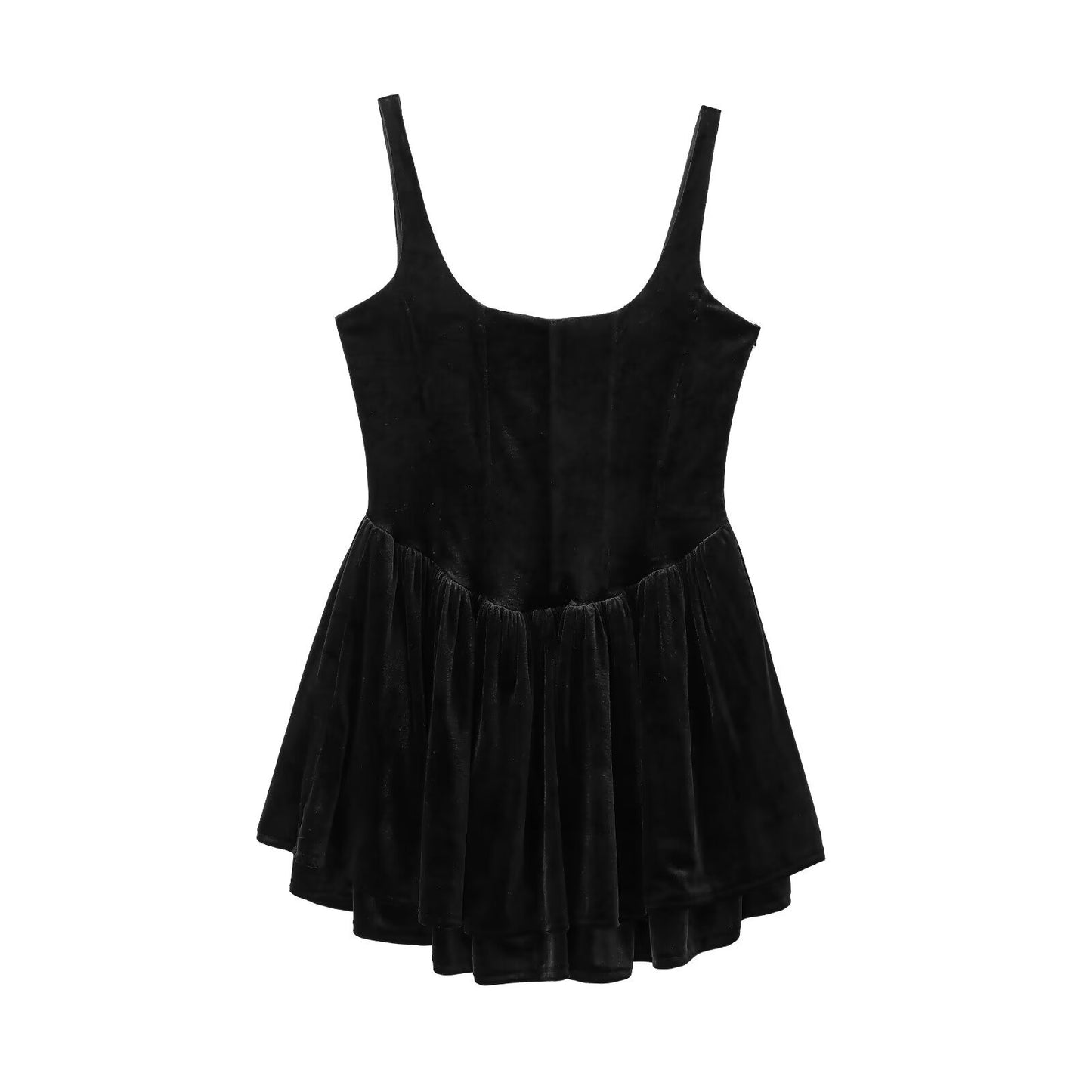 Velvet Corset Style Dress | Tajstylo
