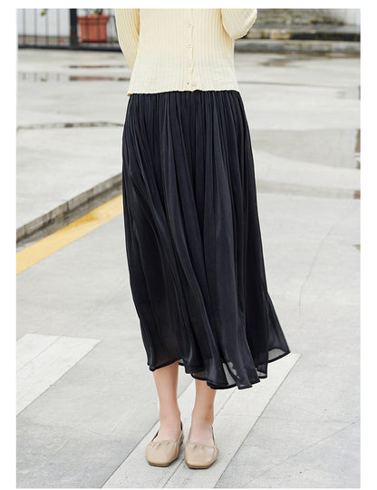 Elegant A-Line Skirt for Women | Tajstylo