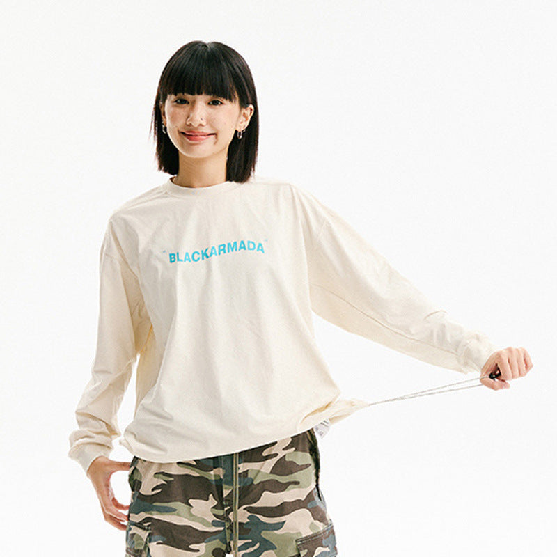 Landscape Oil Painting Printed Long Sleeve Shirt | Tajstylo