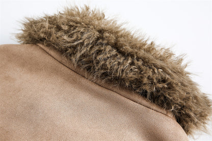 Fur Integrated Cotton Jacket | Tajstylo