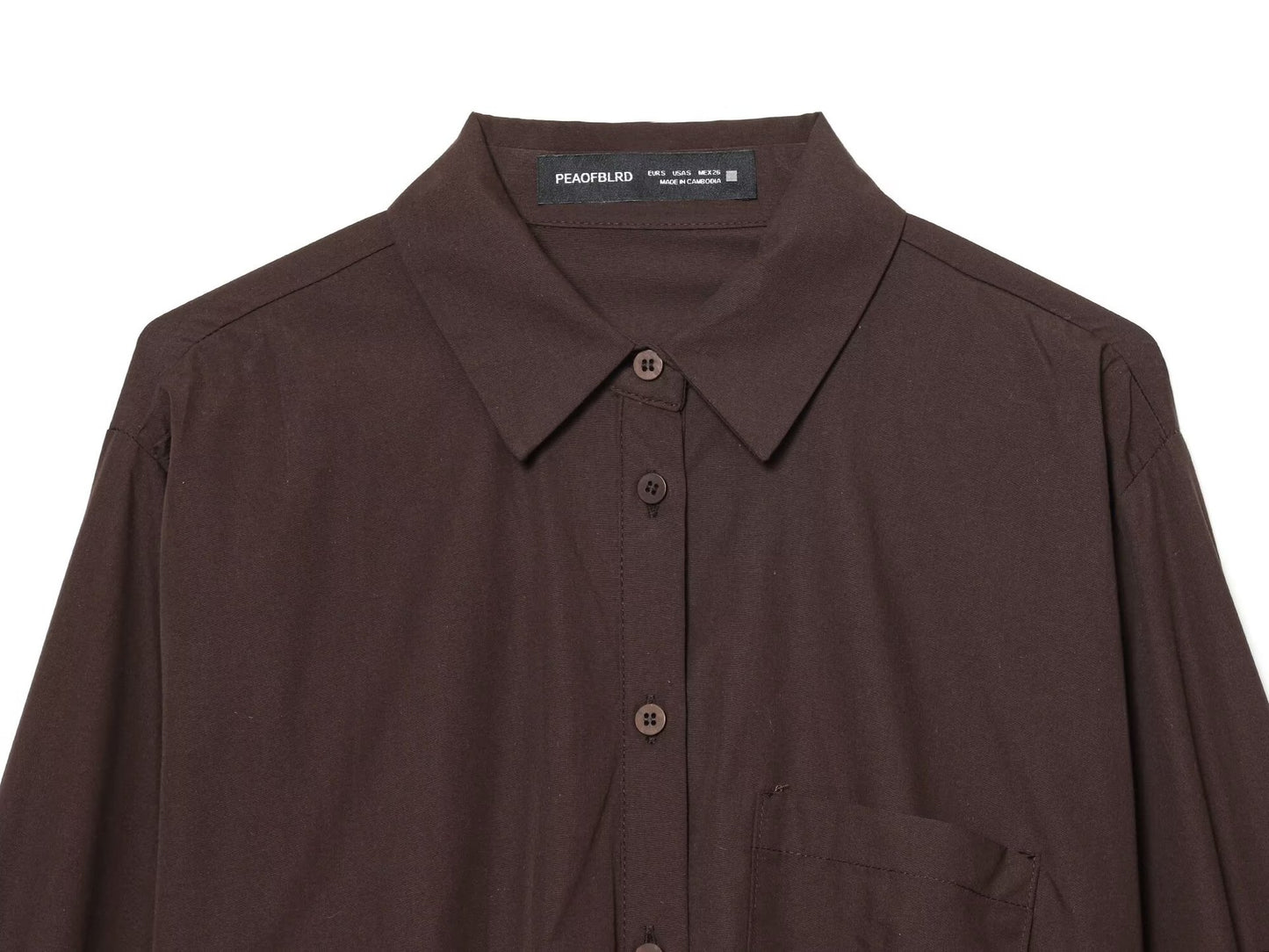 Plaid Balloon Sleeve Shirt | Tajstylo