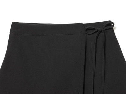 Fitted Suit Dress Wrap Waist A-Line Mini Skirt | Tajstylo