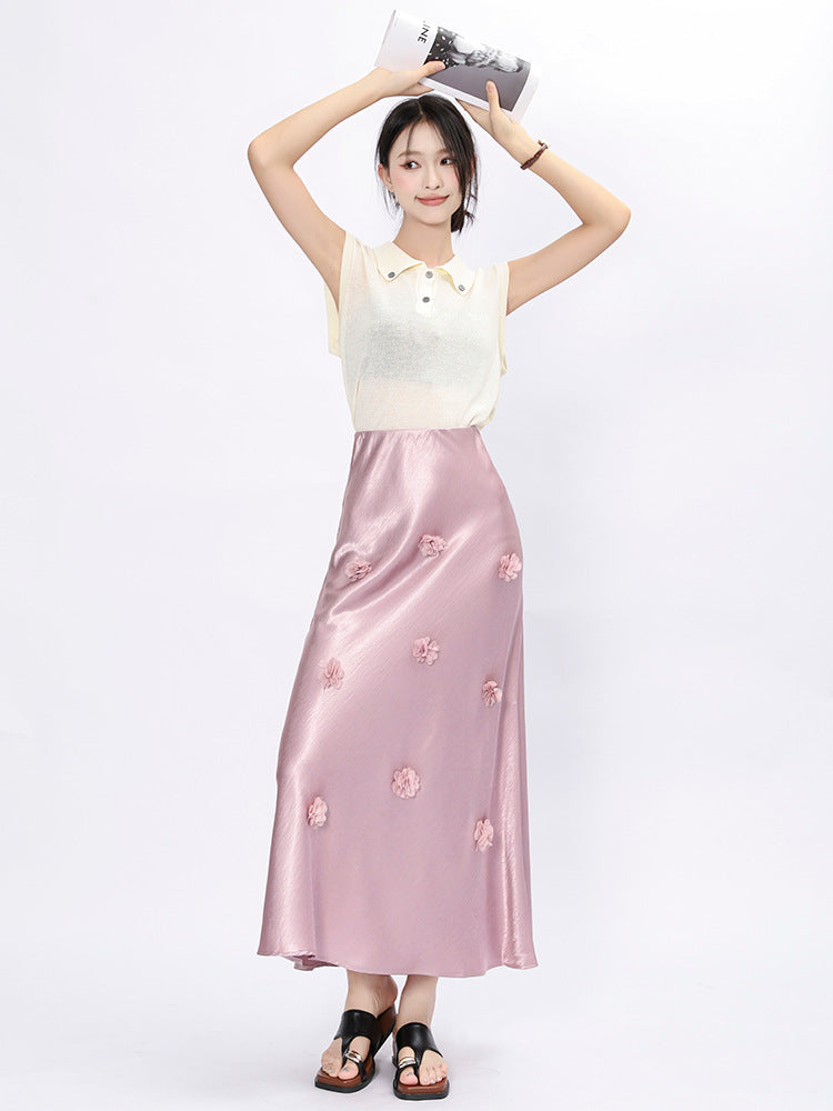 3D Floral Skirt for Women | Tajstylo