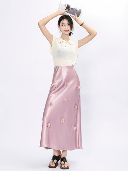 3D Floral Skirt for Women | Tajstylo
