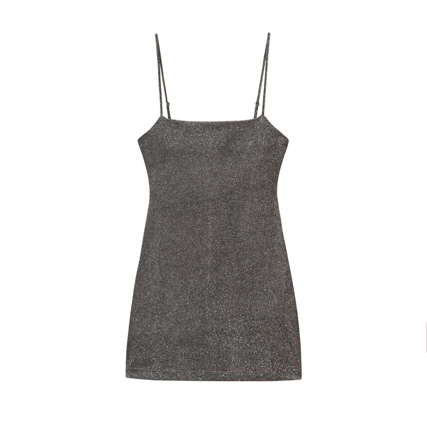 Shiny One-Shoulder Short Dress | Tajstylo