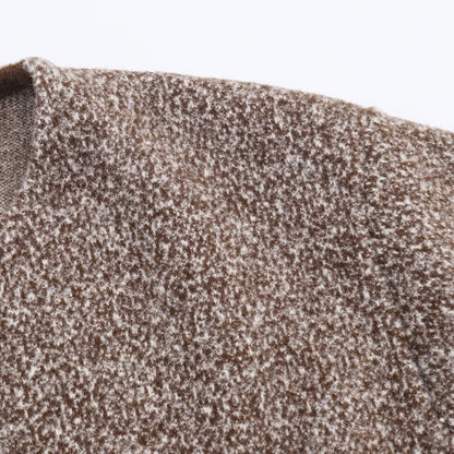 Flower Yarn Cocoon Sweater Jacket | Tajstylo