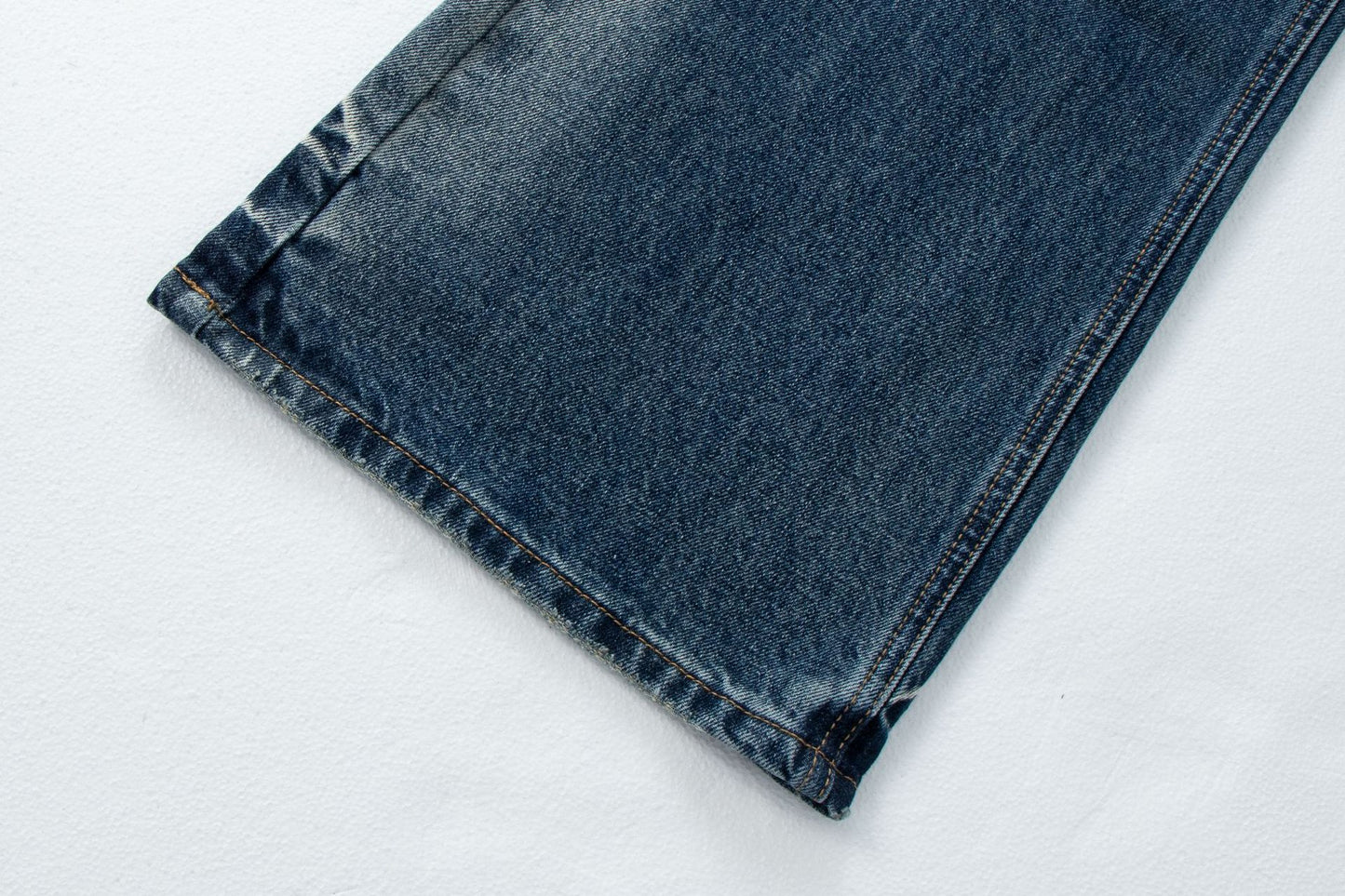 Vintage Blue Loose Straight Leg Jeans | Tajstylo