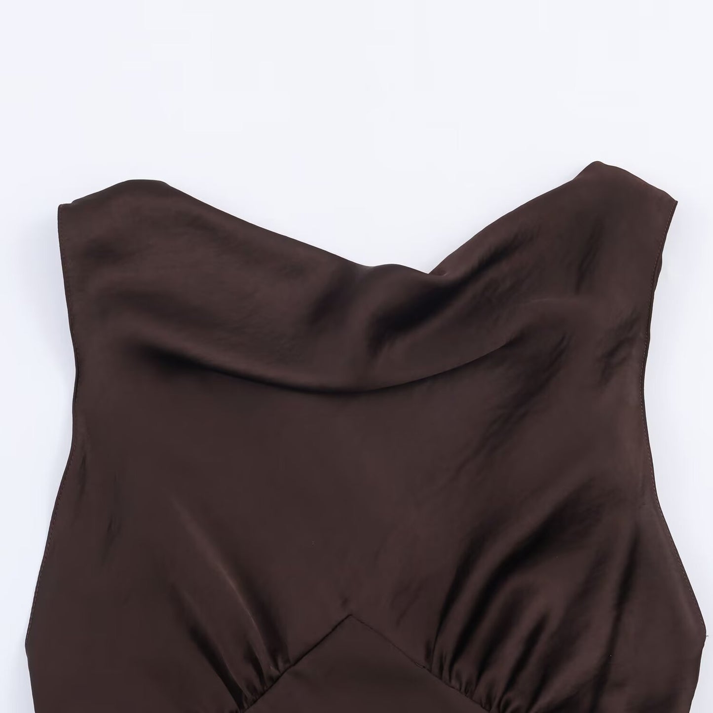 Elegant Silk Flute Dress | Tajstylo