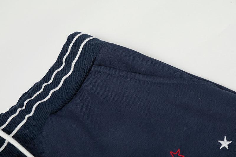 Pleated Fleece-Lined Wide Leg Sweatpants | Tajstylo