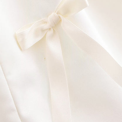 Spicy Girl Bow Decoration Halter Neck Top | Tajstylo