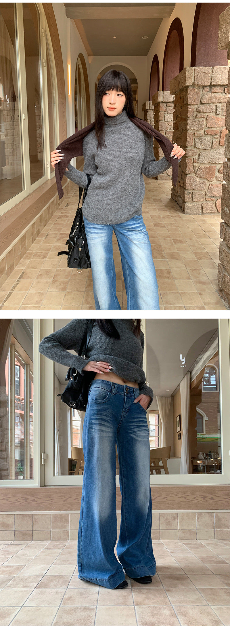 Wide Leg Flare Jeans for Women | Tajstylo